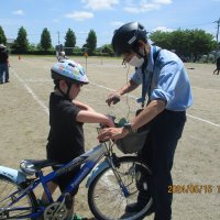 交通安全教室　～中・高学年　自転車の乗り方～