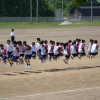 体育祭の練習に熱が入っています (5/17)