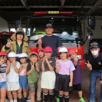 ２年生　生活科～消防署見学と青山神社～