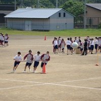 爽やかな天気の中で、練習に励んでいます (5/22)