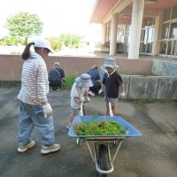 PTA　奉仕作業（１・２年生）を実施しました