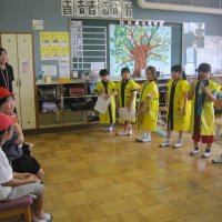 常北小学校との交流会