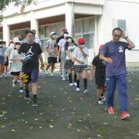 避難訓練（地震による土砂災害への対応）