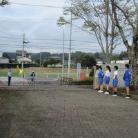 地域の方と一緒にあいさつ運動をしました