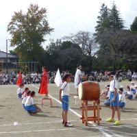 「マイベスト　目指せ　心の金メダル」～石塚小運動会～